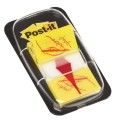 Zakładki indeksujące 24x43mm 3M, z ikoną  50 kartek