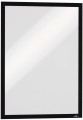Ramka informacyjna DURAFRAME® magnetyczna, A-4, czarna
