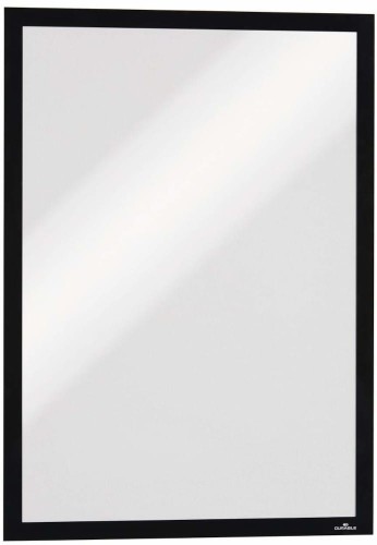 Ramka informacyjna DURAFRAME® magnetyczna, A-4, czarna