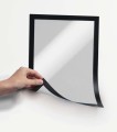 Ramka informacyjna DURAFRAME® magnetyczna, A-4, czarna