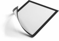 Ramka informacyjna DURAFRAME® magnetyczna, A-4, czarna