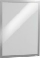 Ramka informacyjna DURAFRAME® magnetyczna, samoprzylepna, A-3, srebrna