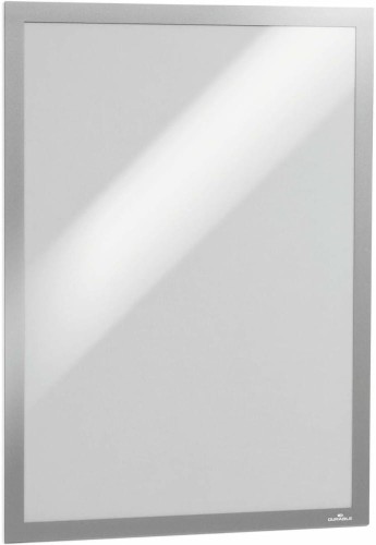 Ramka informacyjna DURAFRAME® magnetyczna, samoprzylepna, A-3, srebrna