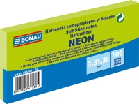 Notes samoprzylepny Donau 38x51mm, neon zielony