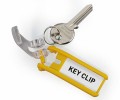 Brelok do kluczy Durable KeyClip, 6 sztuk, granatowy