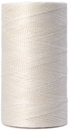 Nici lniane Czelwros, cienkie, białe, 100g