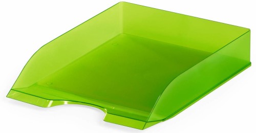 Półka na dokumenty Durable Basic, A-4, przezroczysta zielona