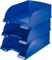 Półka na dokumenty Leitz Plus Jumbo A-4, niebieska
