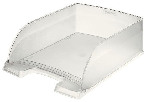 Półka na dokumenty Leitz Plus Jumbo, A-4, mleczna