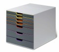 Szafka na dokumenty Durable Varicolor, 7 szuflad, antracyt