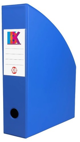 Pojemnik na dokumenty KBK, A-4, 70mm, niebieski