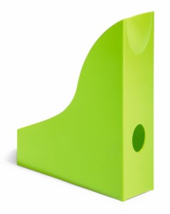 Pojemnik na dokumenty Durable Basic, A-4, 70mm, zielony