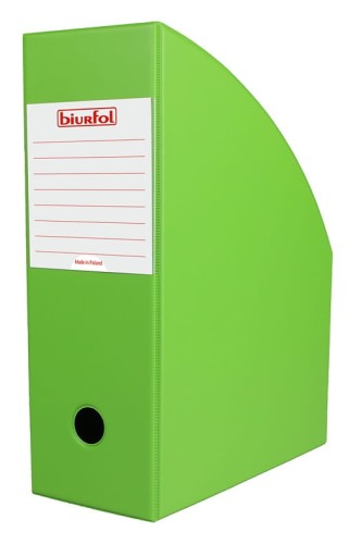 Pojemnik na dokumenty Biurfol, A-4, 100mm, jasnozielony
