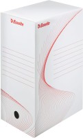 Pudło do archiwum Esselte Standard A-4, 150mm, biało-czerwony
