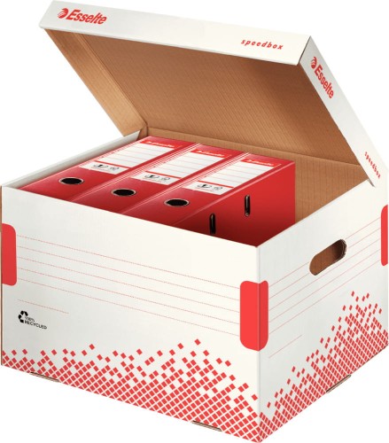Pudło do archiwum Esselte Speedbox, z wiekiem, składane