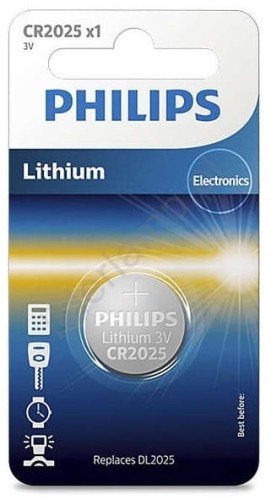 Bateria Philips, CR 2025, 1 sztuka