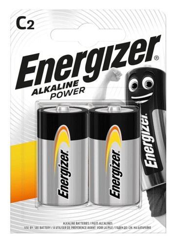 Bateria Energizer Power, LR 14, 2 sztuki