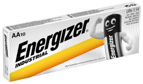Bateria Energizer Industrial, AA, 10 sztuk