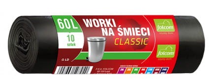 Worki na śmieci 60L/10 sztuk classic Kuchcik