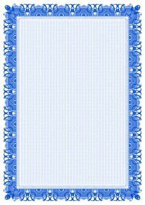 Dyplom Chaber, Galeria Papieru, A-4, 25 arkuszy