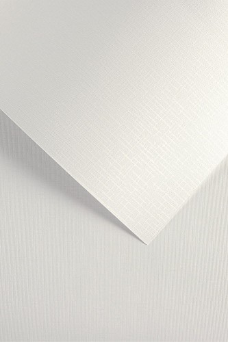 Papier wizytówkowy Sukno A-4 Galeria Papieru, 20 arkuszy, biały