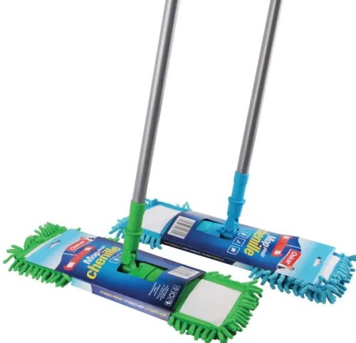 Mop końcówka płaska z kijem 