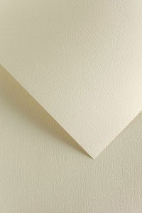 Papier wizytówkowy Czerpany, Galeria Papieru, A-4, 20 arkuszy, kremowy