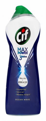 Mleczko z wybielaczem CIF Max Power 750ml
