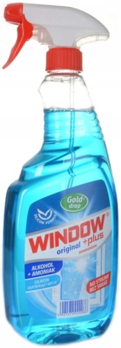 Płyn do szyb Gold Drop  z octem, rozpylacz 750 ml