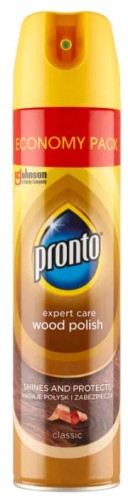 Pronto spray do czyszczenia mebli brąz