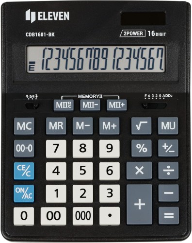 Kalkulator Eleven CDB1601-BK, czarny