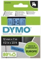 Taśma do drukarki DYMO D1 12/7 czarny/niebieski 45016 n/o