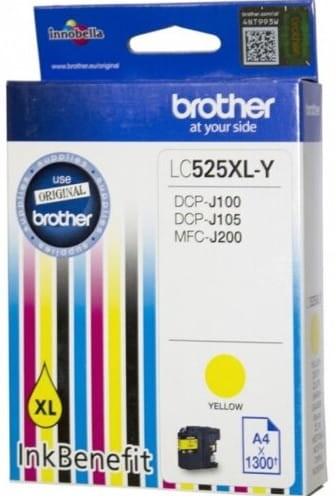 Tusz Brother LC-123 yellow