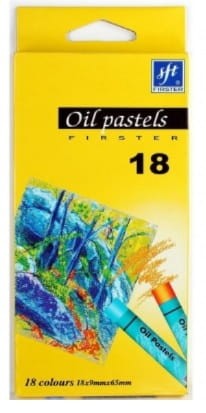Kredki pastele olejne 18 kolorów First 