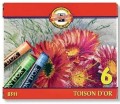 Kredki pastele suche Toison D'or 6 kolorów