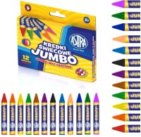 Kredki świecowe Jumbo Astra 12 kolorów