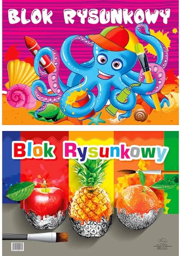 Blok rysunkowy A-3 biały