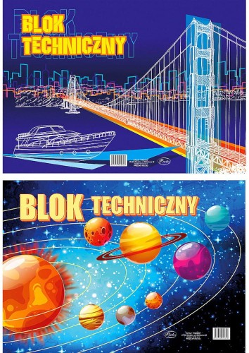 Blok techniczny A-3 biały