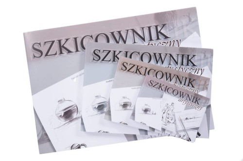 Szkicownik artystyczny A-4, 120 kartek, 90g