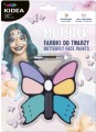 Farby do malowania twarzy Kidea Motylek, 8 kolorów