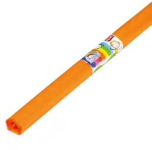 Bibuła marszczona Fiorello, pomarańczowa jasna