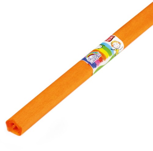 Bibuła marszczona Fiorello, pomarańczowa jasna