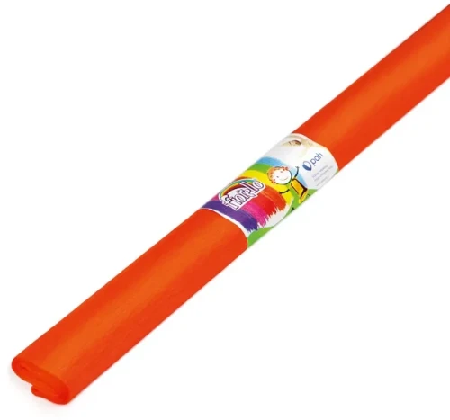 Bibuła marszczona Fiorello, pomarańczowa