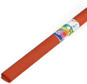 Bibuła marszczona Fiorello, jasnobrązowa