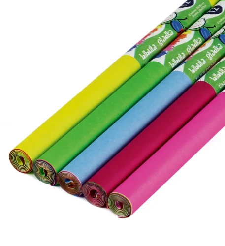 Bibuła gładka Fiorello B-3, 12 kolorów w rolce