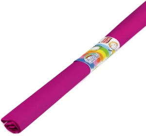 Bibuła marszczona Fiorello, ciemnoróżowa