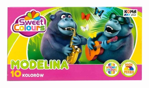 Modelina Koma, 10 kolorów
