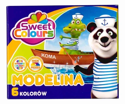 Modelina Koma, 6 kolorów