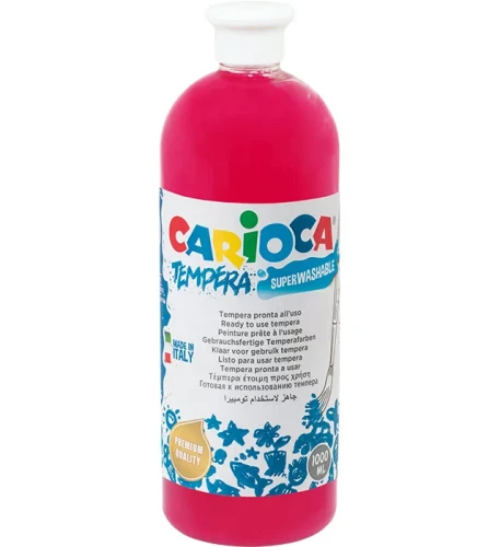 Farby tempera Carioca, 1l malinowy 