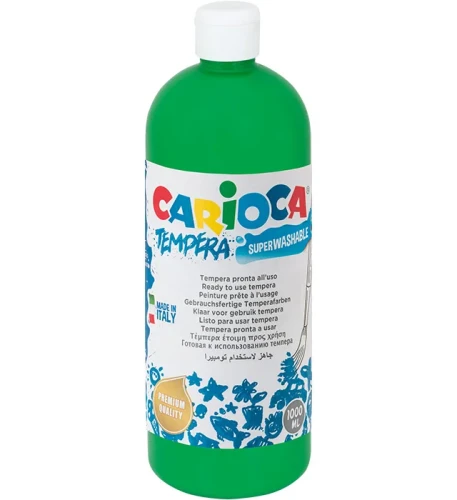 Farby tempera Carioca, 1l zielony